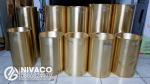 Bạc cao su vỏ đồng thau